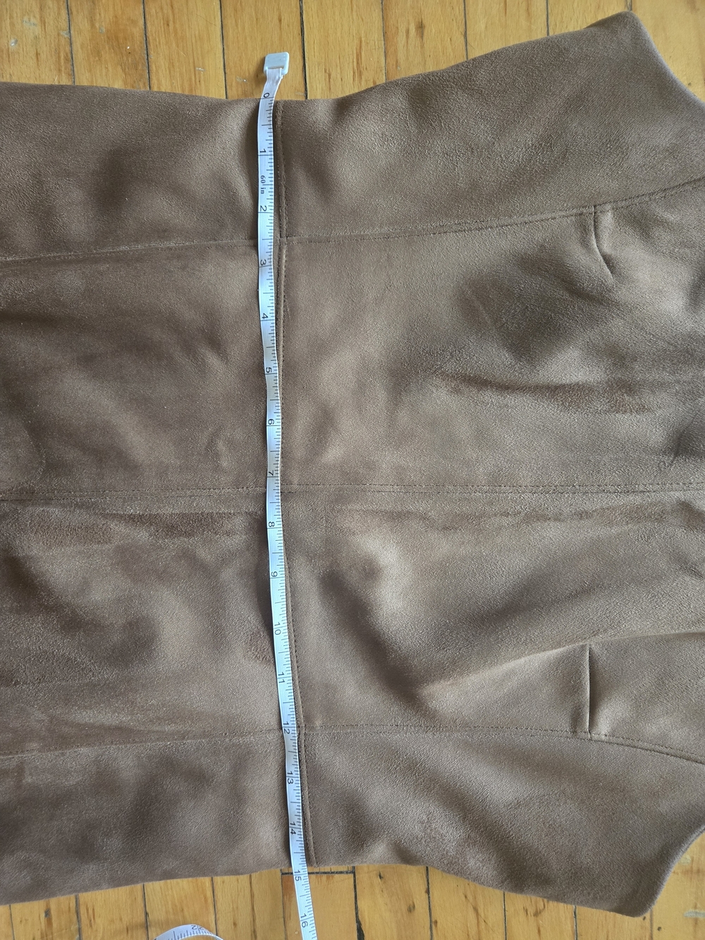 Ever New Brown Suede Mini Dress - Picture 5 of 7